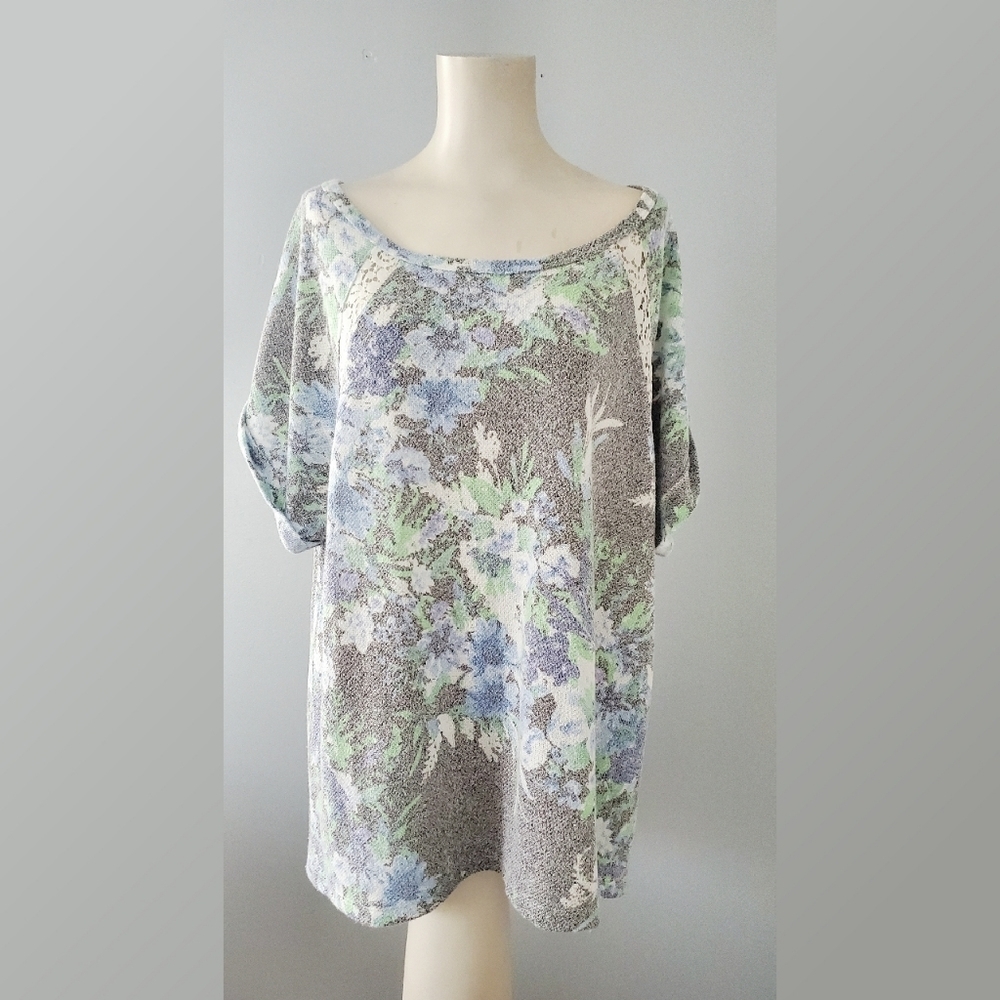 OSO Casuals Floral Print Top